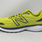 Tênis de corrida masculino New Balance X 860 V12 amarelo enxofre/cinza