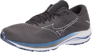 Tênis de corrida Mizuno Wave Rider 25 masculino, Obsidian, tamanho 7 D(M) EUA
