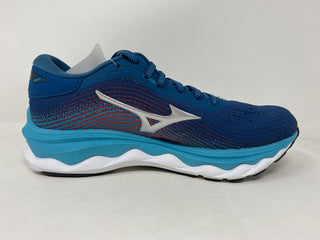 Tênis de corrida Mizuno Wave Sky 5 feminino, prateado, tamanho 7 B(M) EUA