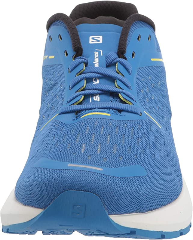 Tênis de corrida Salomon Sonic 4 Balance masculino azul/branco/prímula