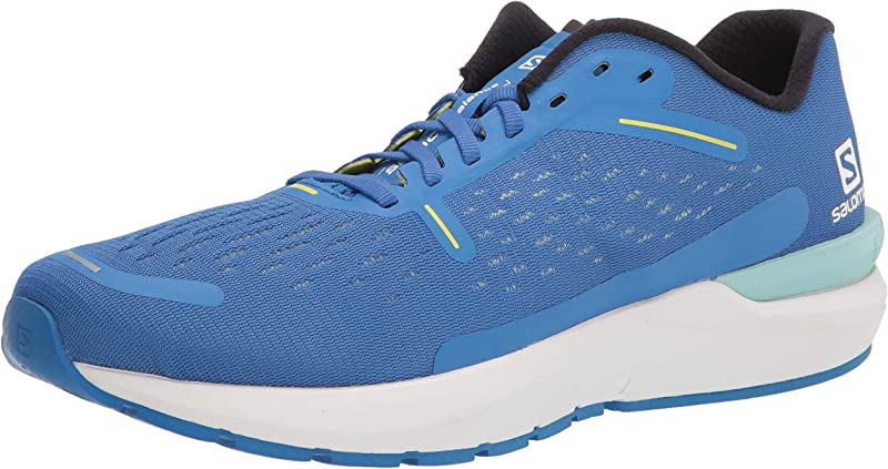 Tênis de corrida Salomon Sonic 4 Balance masculino azul/branco/prímula