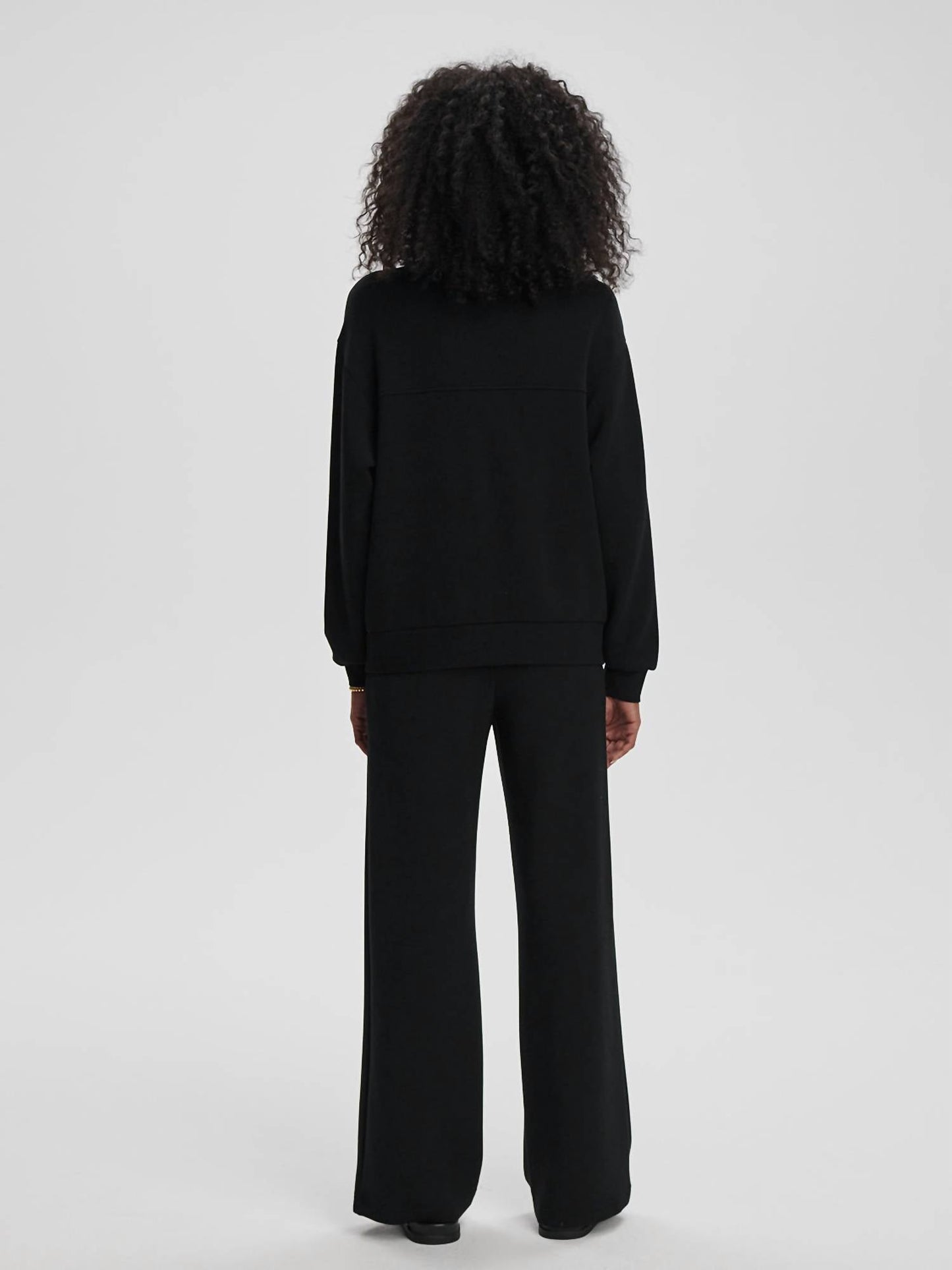 Varley - Celeste Button Through Sweatshirt