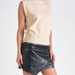 Elan - Mock Neck Sleeveless Sweater