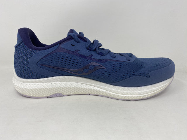 Tênis de corrida Saucony Freedom 4 feminino Storm/Lilás Azul