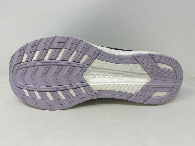 Tênis de corrida Saucony Freedom 4 feminino Storm/Lilás Azul