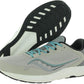 Tênis de corrida Saucony Freedom 4 masculino, pedra/liga, tamanho 9,5 D, médio, EUA