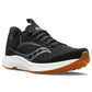 Tênis de corrida Saucony Freedom 4 masculino, preto/goma, tamanho 12,5 D, médio, EUA