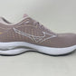 Tênis de corrida Mizuno Wave Rider 25 feminino, lilás claro/branco, roxo, tamanho 12 B (M) EUA