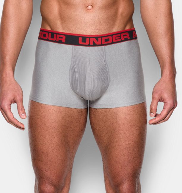 Under Armour Boxerjock Masculino Original Series 3” - Cinza Mesclado - XXXL