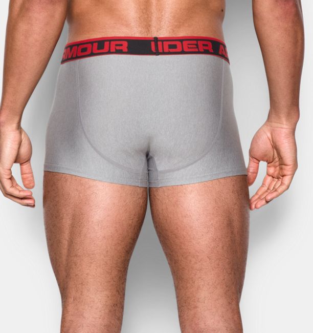 Under Armour Boxerjock Masculino Original Series 3” - Cinza Mesclado - XXXL