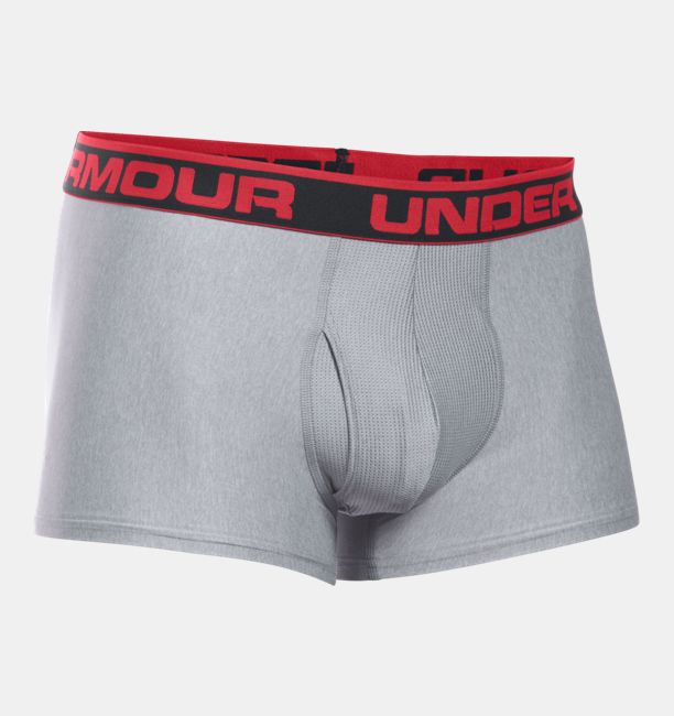 Under Armour Boxerjock Masculino Original Series 3” - Cinza Mesclado - XXXL