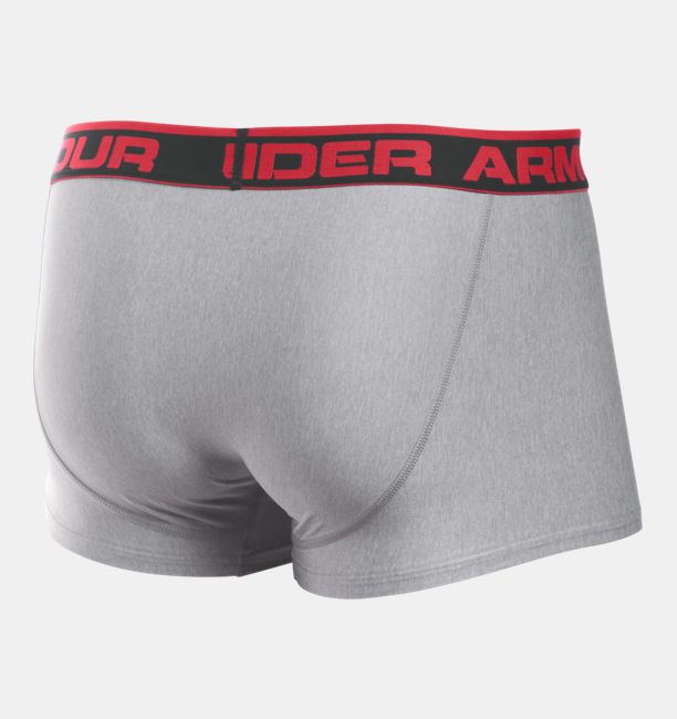 Under Armour Boxerjock Masculino Original Series 3” - Cinza Mesclado - XXXL