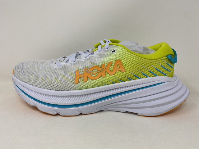 Tênis de corrida Hoka One One Bondi X masculino, branco