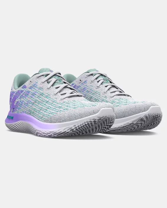 Tênis de corrida Under Armour Flow Velociti 2 feminino, branco, tamanho 8,5 B (M) EUA