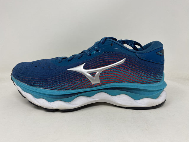 Tênis de corrida Mizuno Wave Sky 5 feminino azul