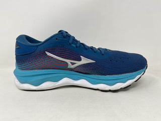 Tênis de corrida Mizuno Wave Sky 5 feminino azul