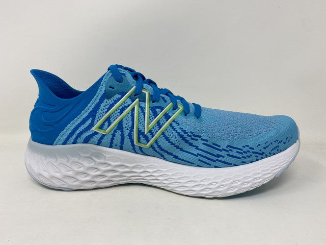 Tênis de corrida feminino New Balance 1080 V11 Virtual Sky/Lime tamanho 5 B (M) EUA