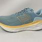 Tênis de corrida feminino New Balance More V3 azul/manga tamanho 7 D largo EUA