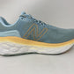 Tênis de corrida feminino New Balance More V3 azul/manga tamanho 7 D largo EUA
