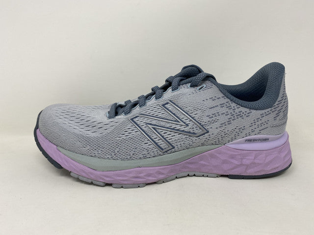 Tênis de corrida New Balance 880 V11 feminino, ciclone claro/cinza astral