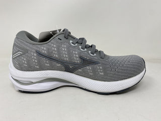 Tênis de corrida Mizuno Wave Rider 25 feminino, cinza Harbor Mist, tamanho 12 B (M) EUA