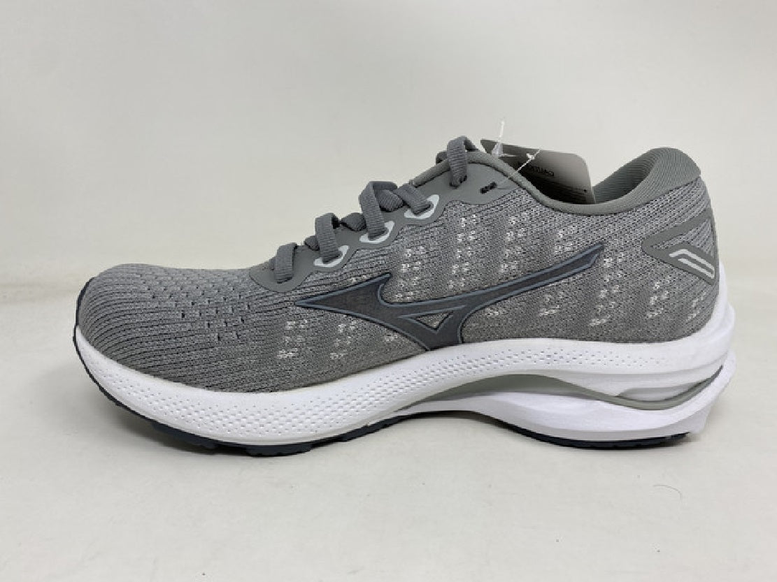 Tênis de corrida Mizuno Wave Rider 25 feminino, cinza Harbor Mist, tamanho 12 B (M) EUA