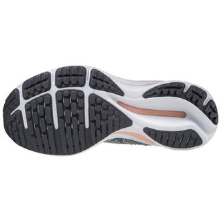 Tênis de corrida Mizuno Wave Rider 25 feminino, cinza, tamanho 11,5 B (M) EUA