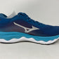 Tênis de corrida Mizuno Wave Sky 5 feminino, azul legião, tamanho 8 B, médio, EUA