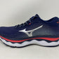 Tênis de corrida Mizuno Wave Sky 5 feminino, azul, tamanho 6 B (M) EUA