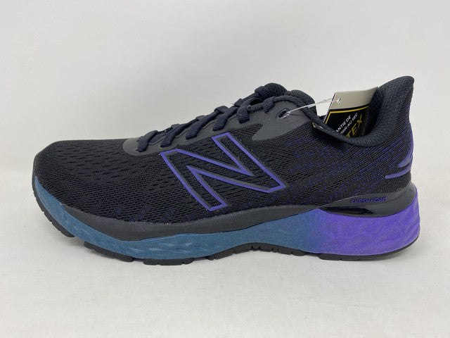 Tênis de corrida feminino New Balance 880 V11 GTX preto/Night Tide tamanho 6,5 B médio EUA