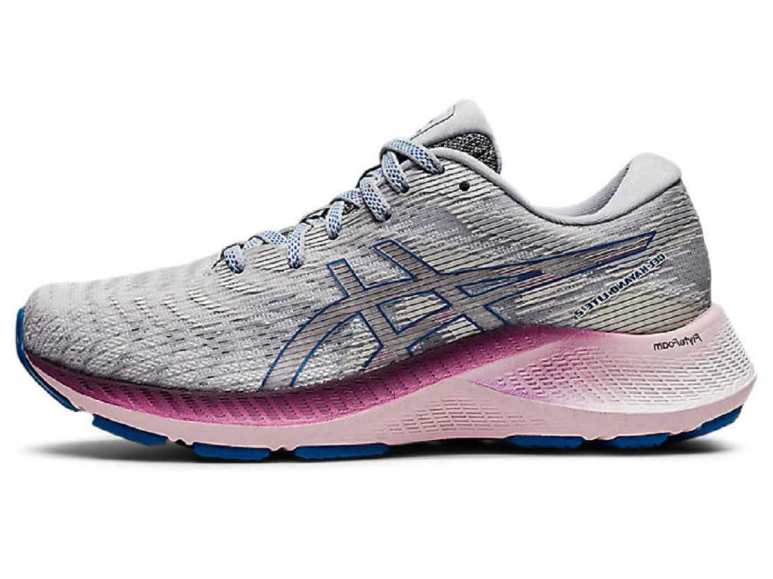 Tênis de corrida feminino Asics Gel Kayano Lite 2, cinza Piedmont/cinza lago, tamanho 6 B (M) EUA