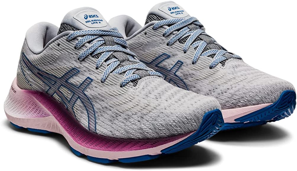 Tênis de corrida feminino Asics Gel Kayano Lite 2, cinza Piedmont/cinza lago, tamanho 6 B (M) EUA