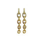 Accessory Concierge - Women's Pave Link Drop Earrings