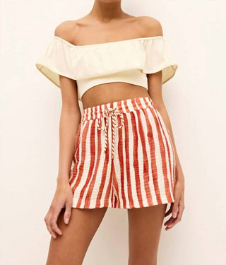 Marie Oliver - Ana Tierra Stripe Shorts