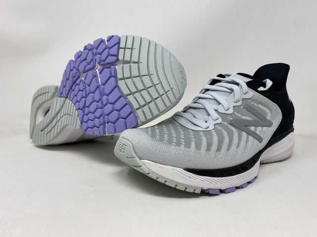 Tênis de corrida feminino New Balance X 860 V11 preto/cinza tamanho 12 D largo EUA