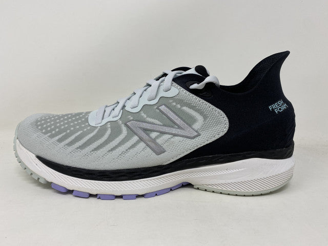 Tênis de corrida feminino New Balance X 860 V11 preto/cinza tamanho 12 D largo EUA