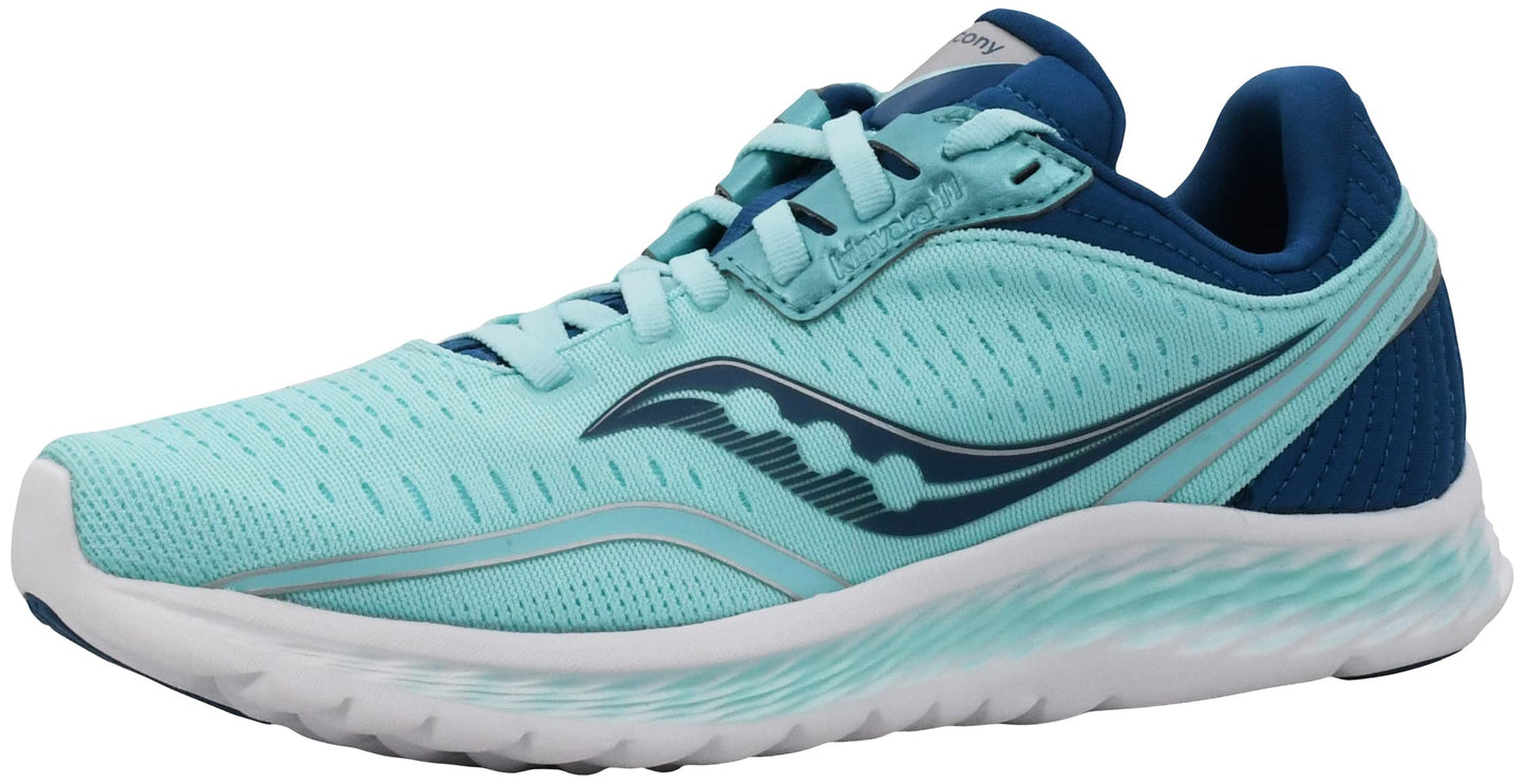Tênis de corrida Saucony Kinvara 11 feminino, azul, tamanho 11,5 B (M) EUA