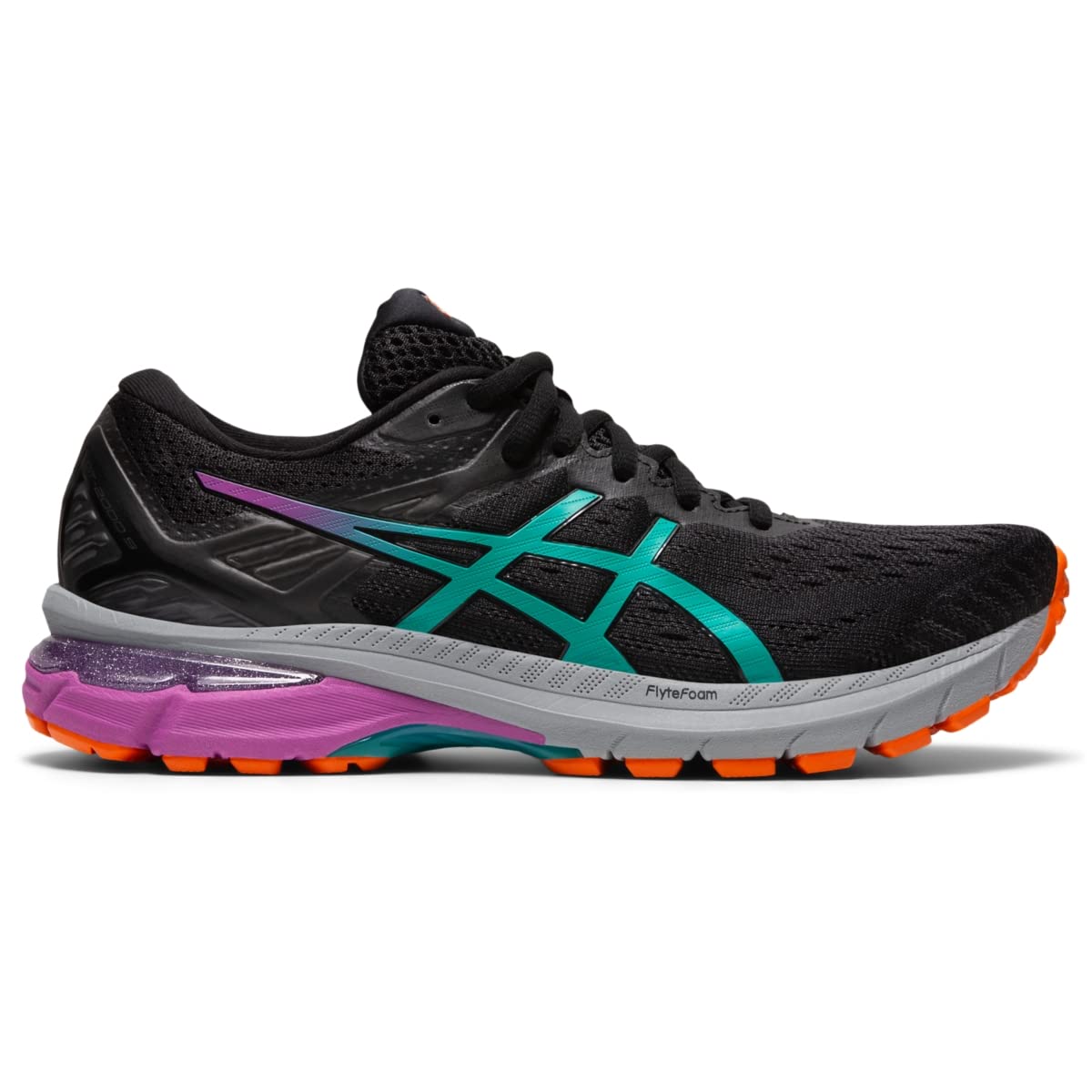 Tênis Asics GT 2000 9 Trail Feminino Baltic Jewel Preto Tamanho 6,5 B (M) EUA