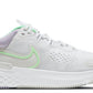 Tênis de corrida Nike React Miler 2 feminino, tom platina/verde, tamanho 5 B (M) EUA