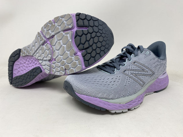 Tênis de corrida New Balance 880 V11 feminino, ciclone claro/cinza astral