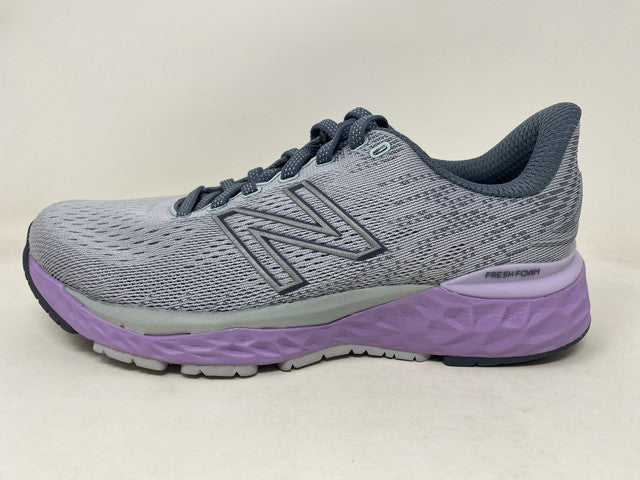 Tênis de corrida New Balance 880 V11 feminino, ciclone claro/cinza astral