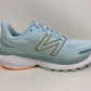 Tênis de corrida New Balance X 860 V12 feminino azul/azul manga claro