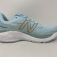 Tênis de corrida New Balance X 860 V12 feminino azul/azul manga claro
