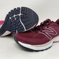Tênis de corrida feminino New Balance X 860 V12, cor granada/rosa, tamanho 6,5 B, médio, EUA