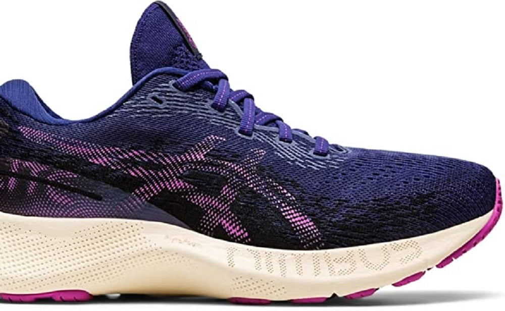 Tênis de corrida ASICS Gel Nimbus LITE 3 feminino, azul/orquídea, tamanho 10,5 B, médio, EUA