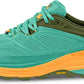 Tênis de corrida Topo Ultraventure 2 feminino, turquesa/dourado, tamanho 11 B, médio, EUA