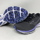 Tênis de corrida Mizuno Wave Rider 25 feminino, preto, tamanho 8 D, largo, EUA