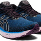Tênis de corrida feminino Asics Lake Drive/branco azul tamanho 6,5 B (M) EUA