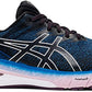 Tênis de corrida feminino Asics Lake Drive/branco azul tamanho 6,5 B (M) EUA