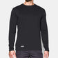 Camiseta masculina Under Armour Tech manga comprida - Preta - Pequena